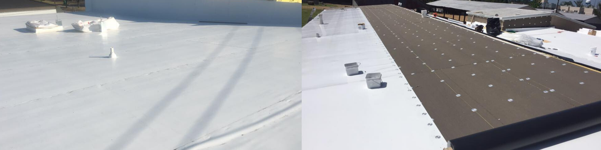 flat roofs 